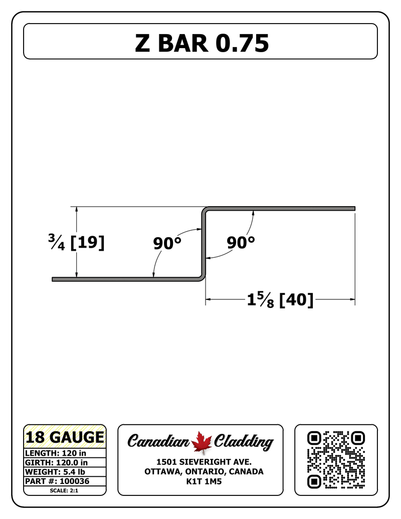 Z BAR 0.75