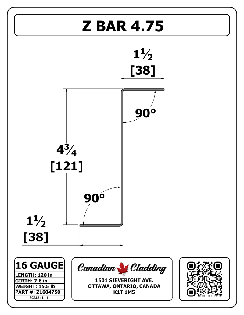 Z BAR 4.75