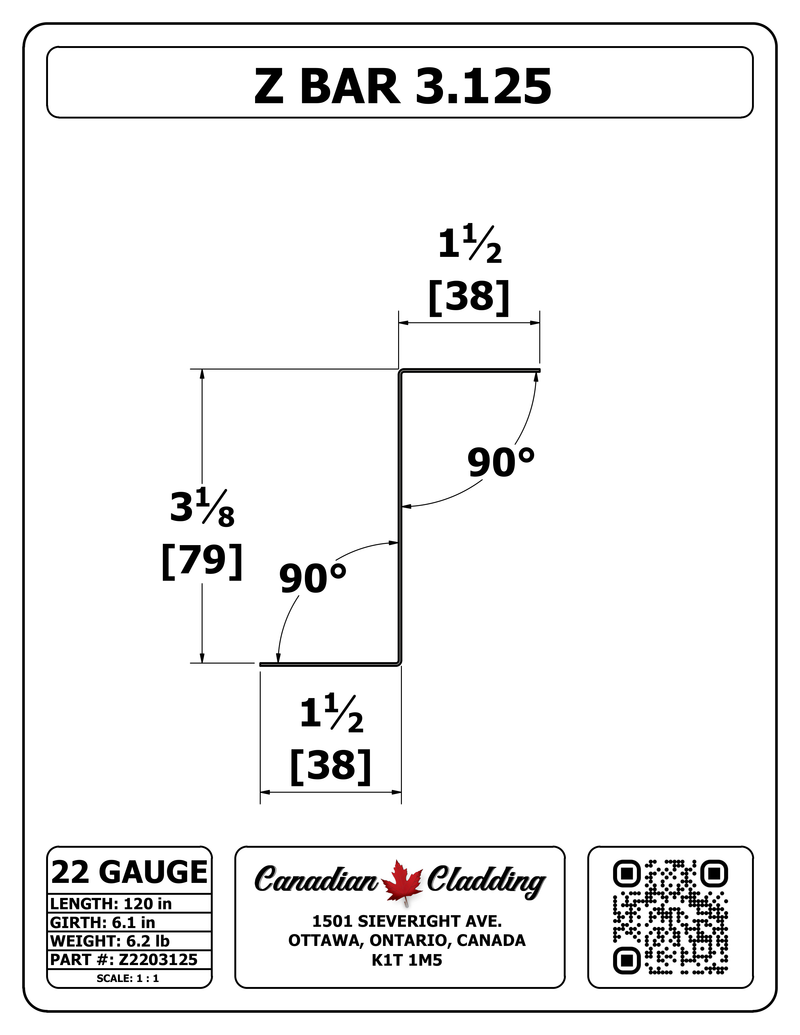 Z BAR 3.125