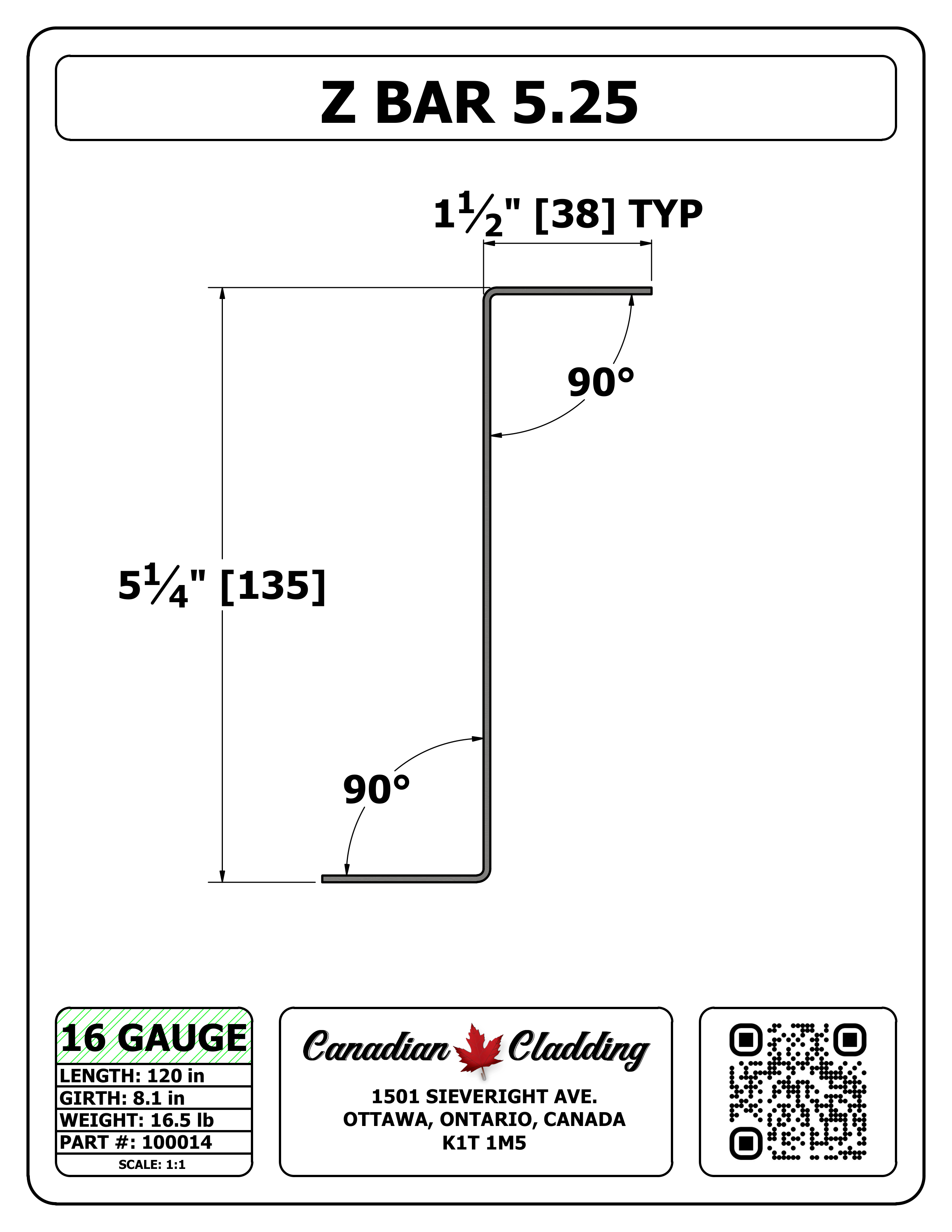 Z BAR 5.25