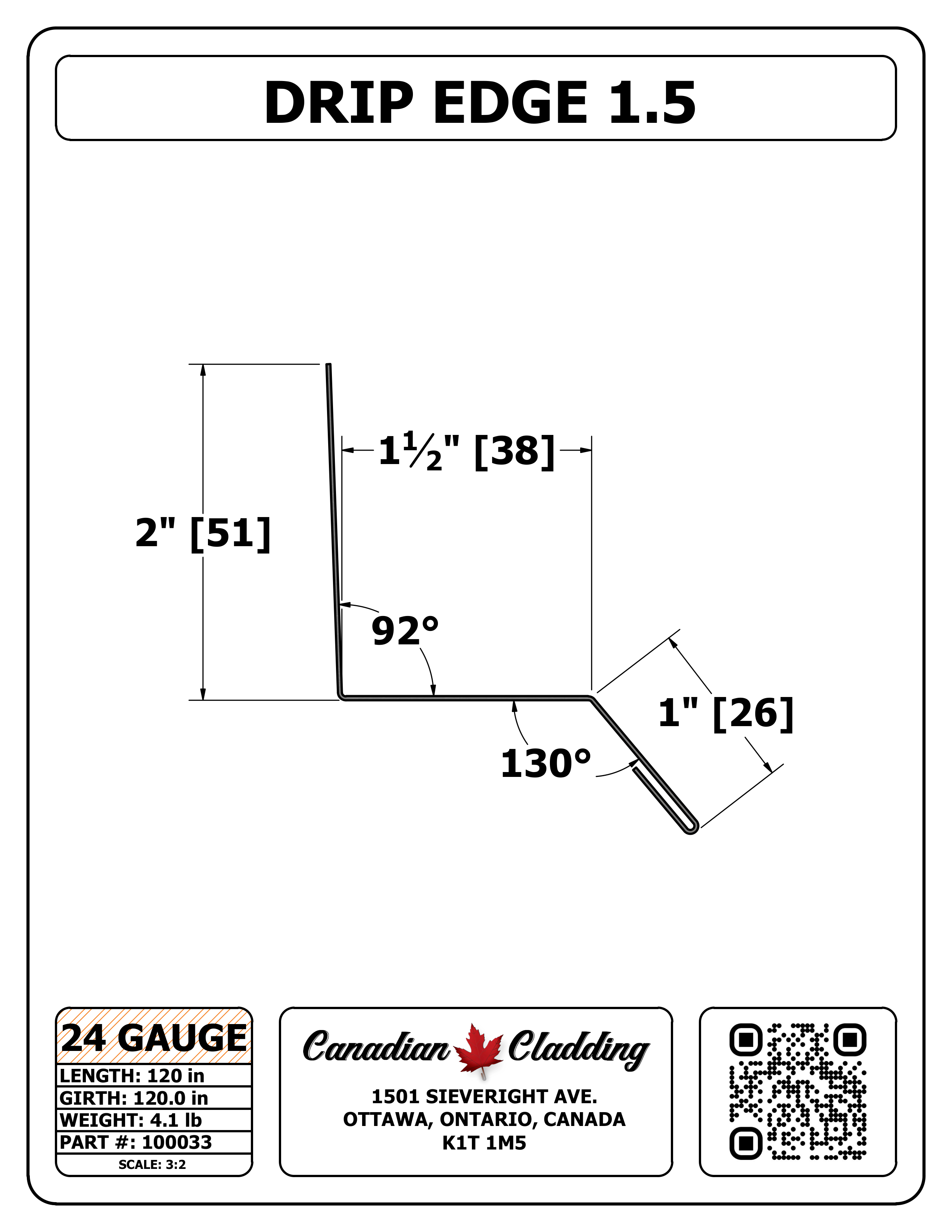 DRIP EDGE 1.5
