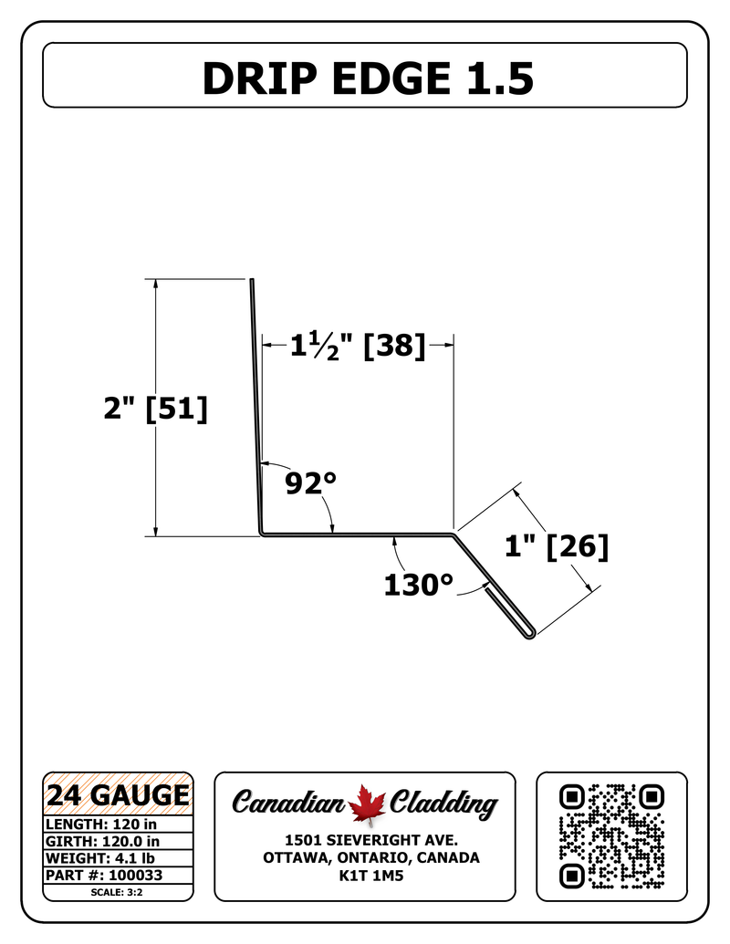 DRIP EDGE 1.5