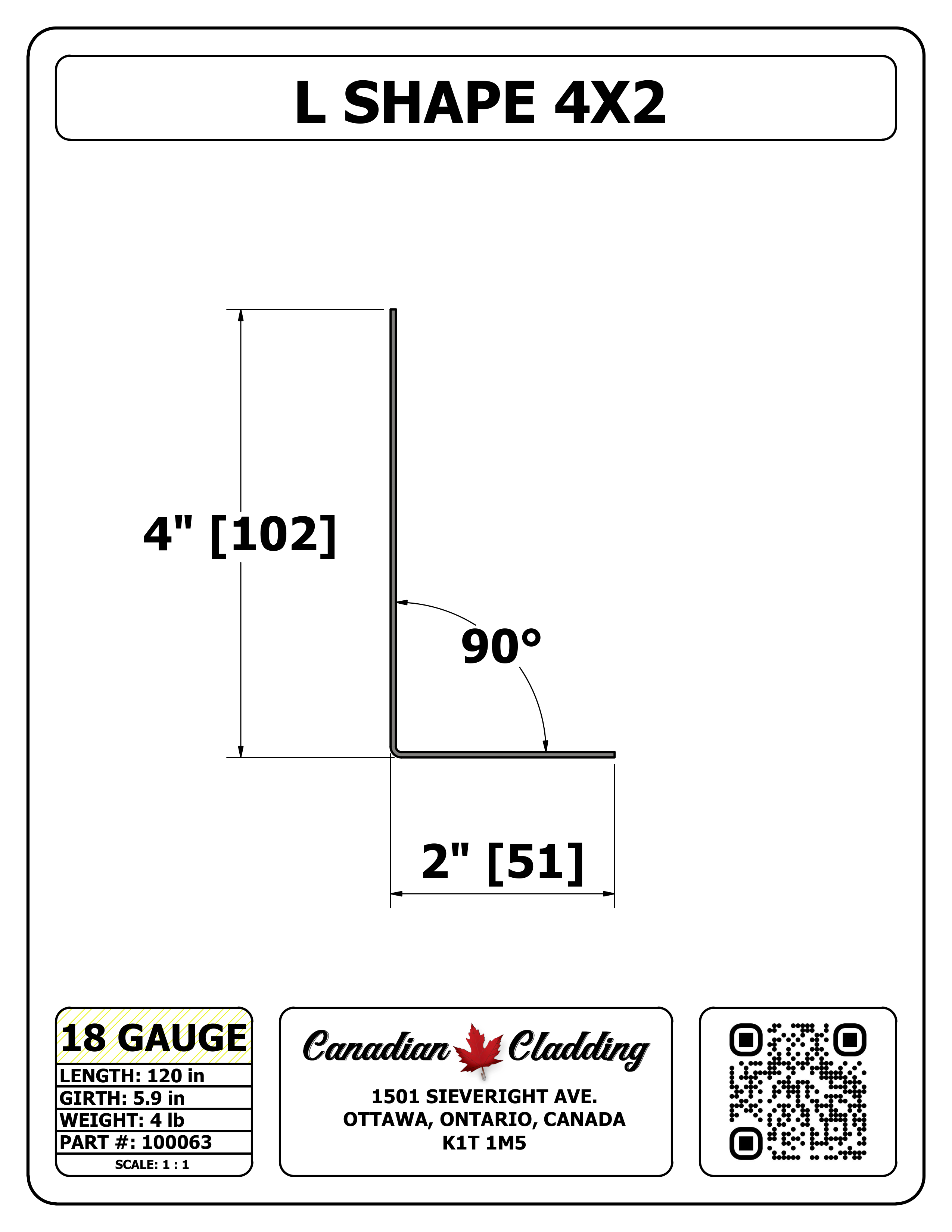 L SHAPE 4X2
