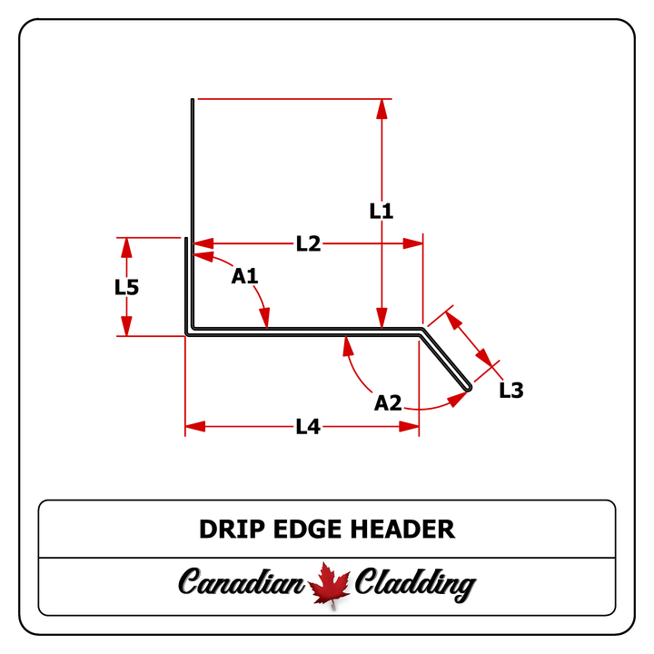 Drip Edge Header