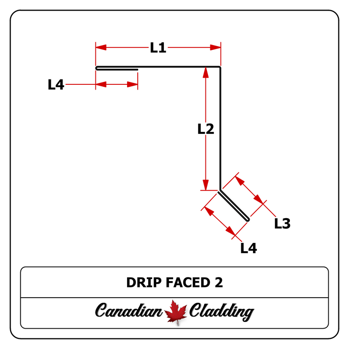 L Trim Hem and Drip