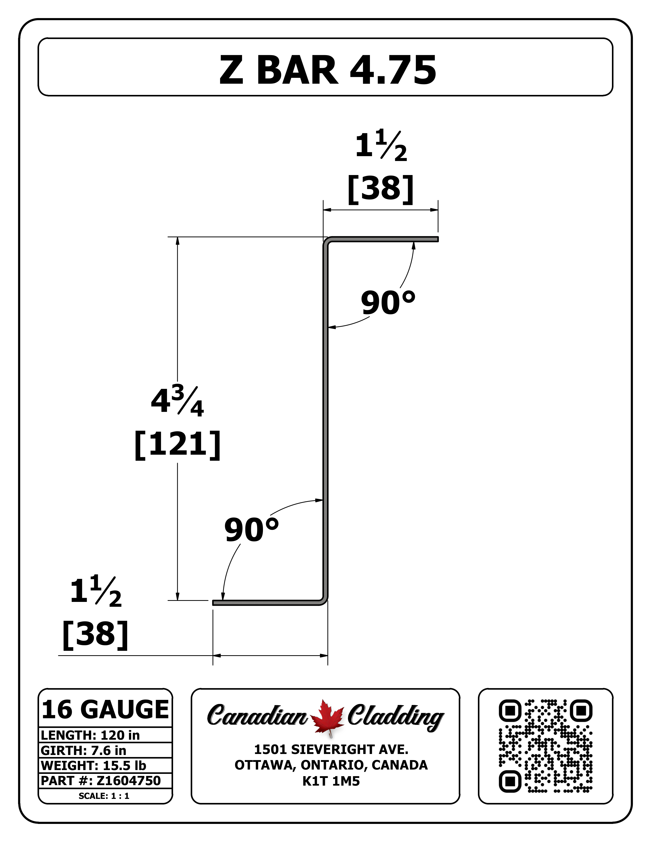 Z BAR 4.75