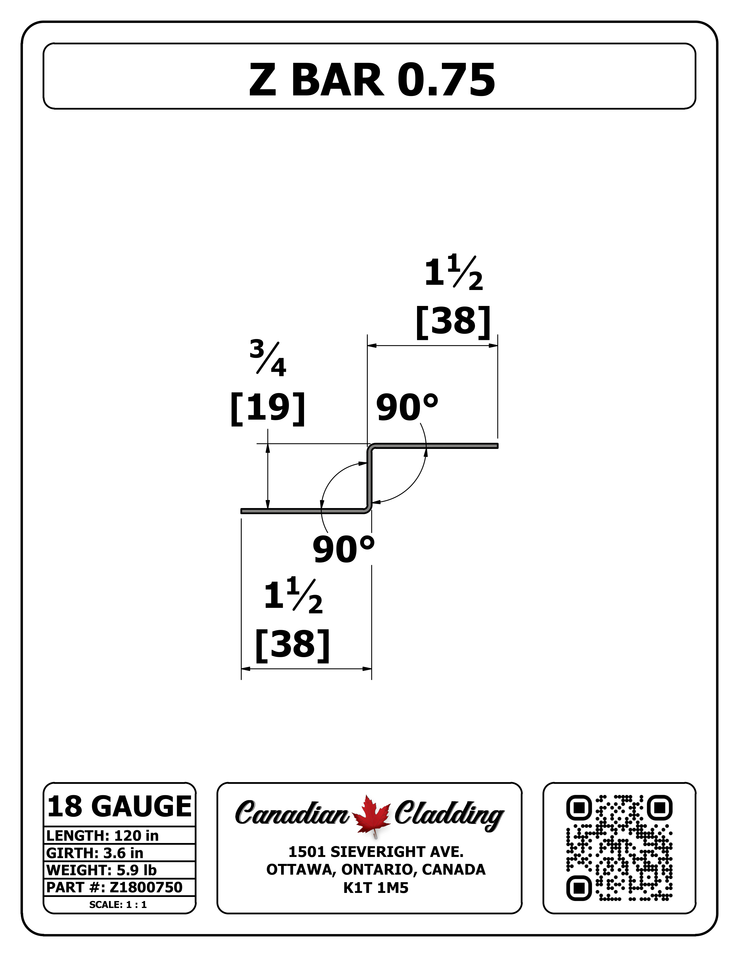 Z BAR 0.75
