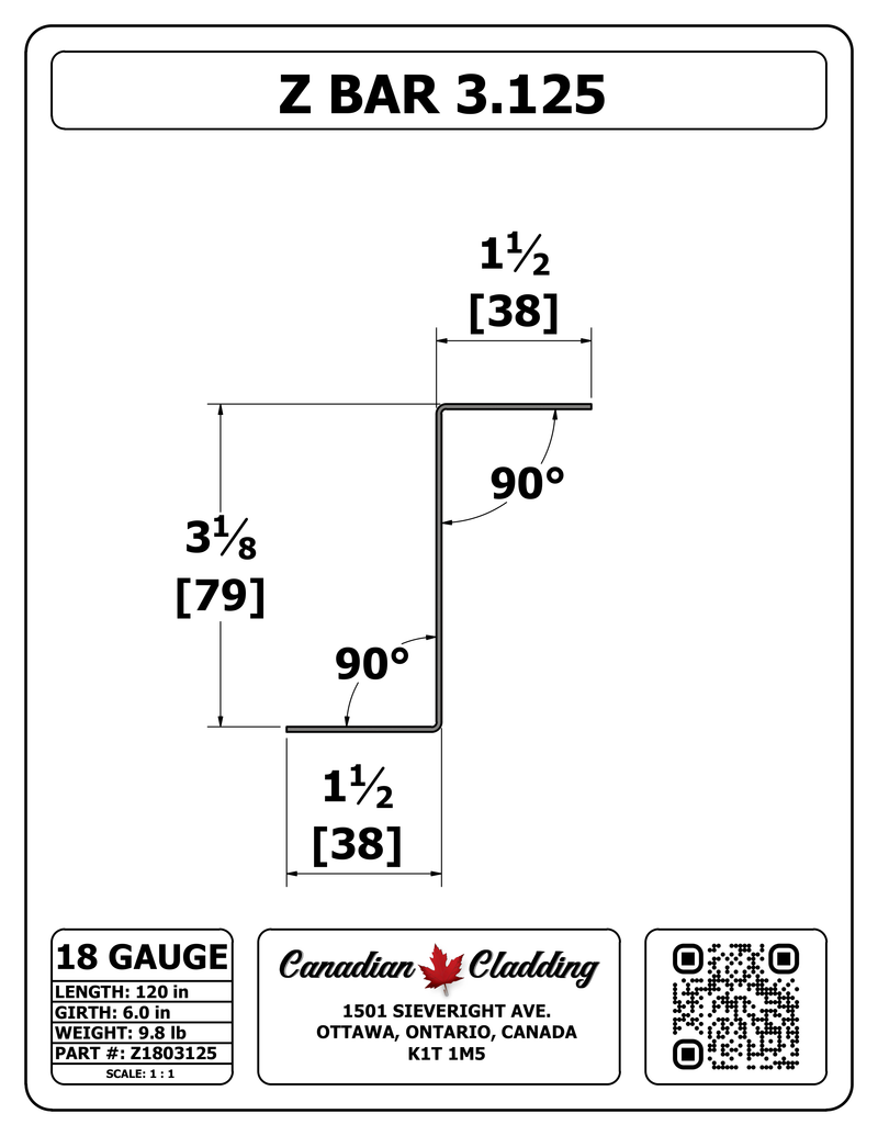 Z BAR 3.125