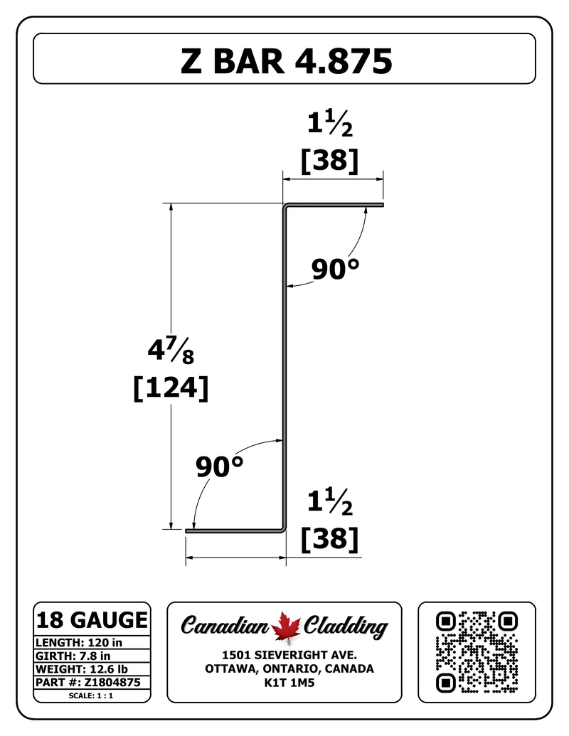 Z BAR 4.875