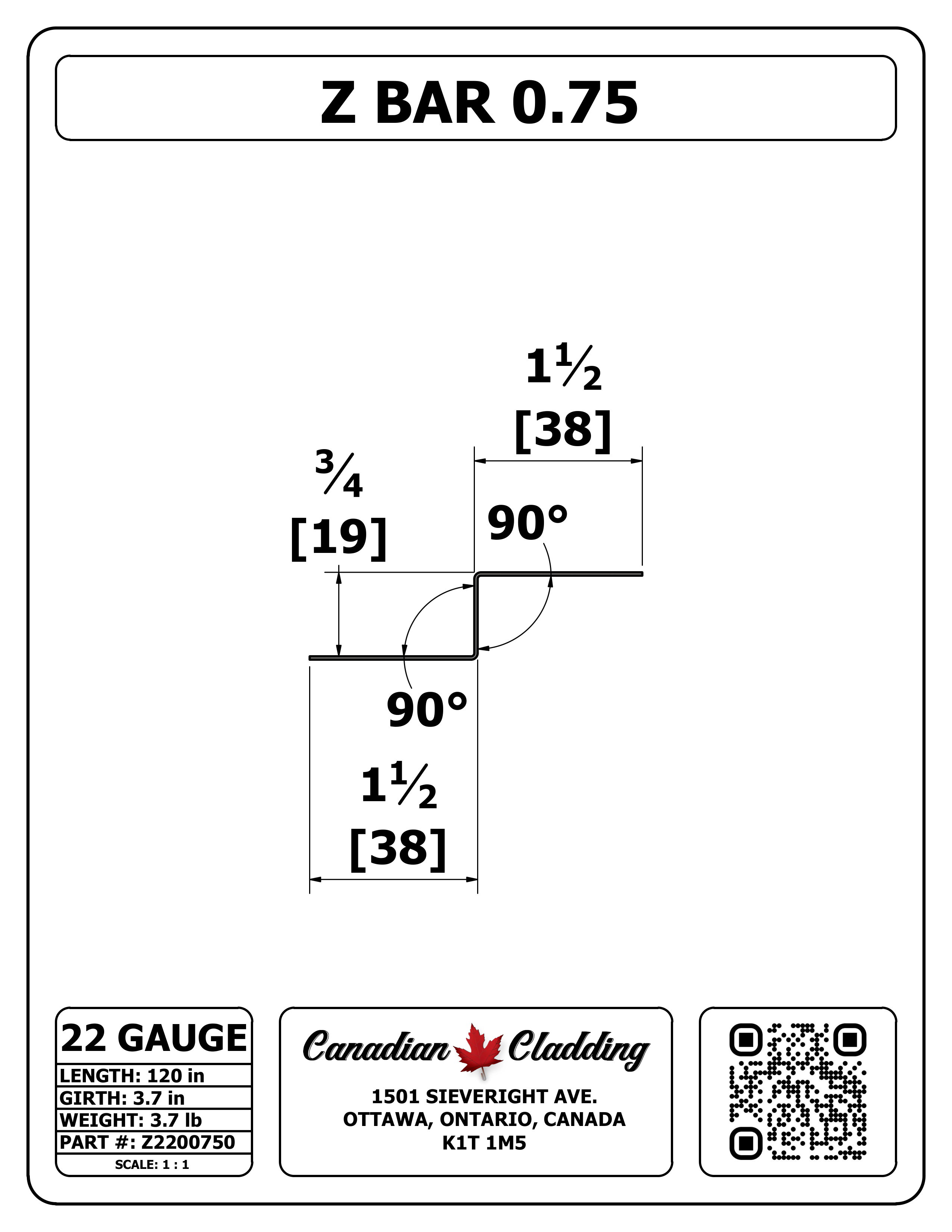 Z BAR 0.75