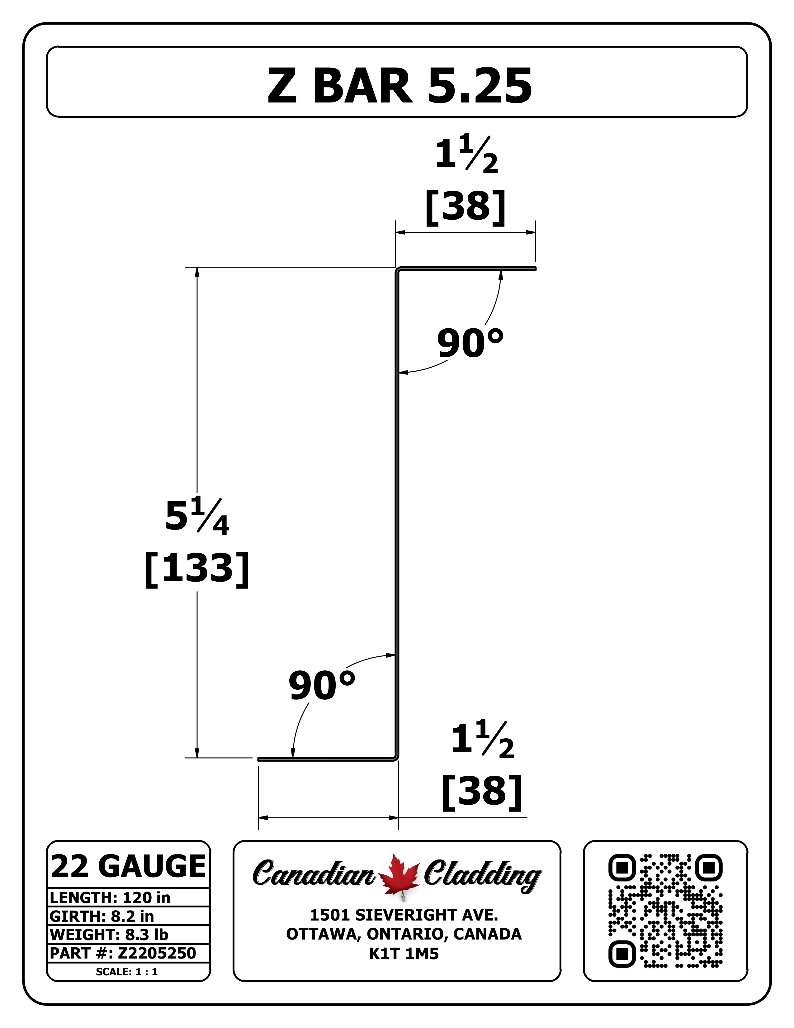 Z BAR 5.25