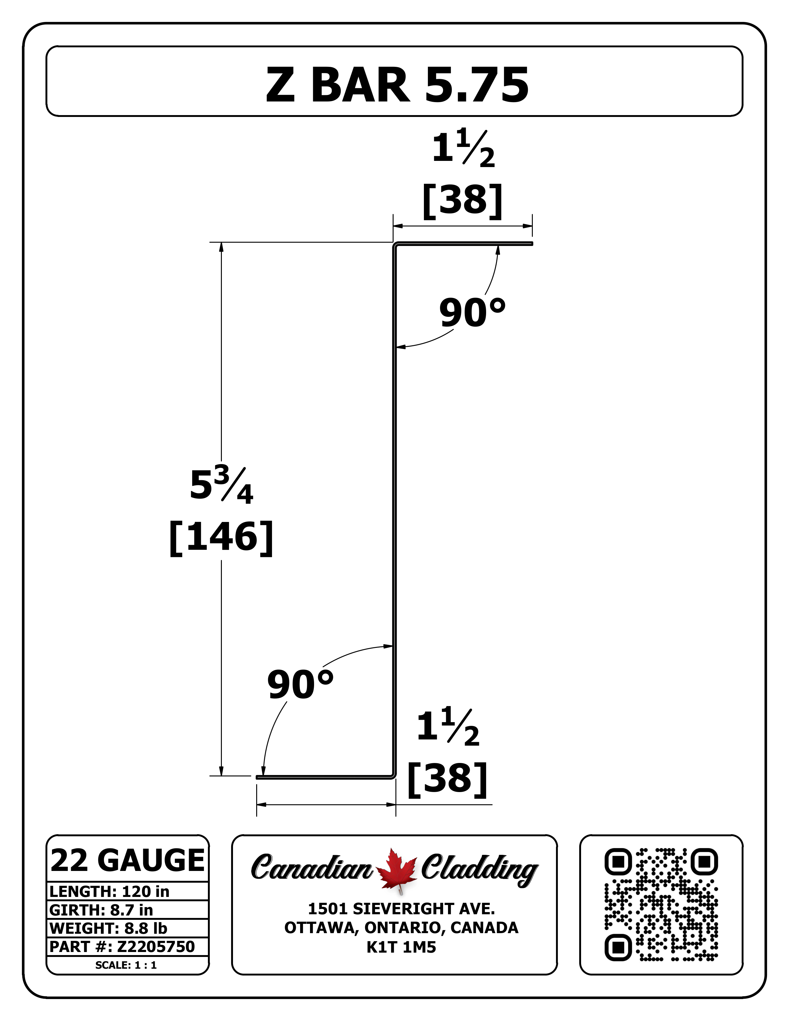 Z BAR 5.75